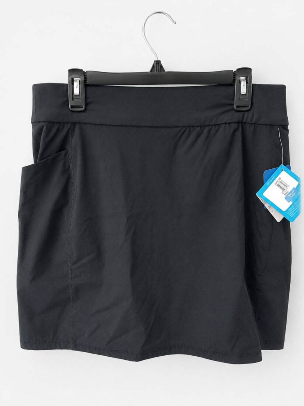 Columbia Women's Skort Size L Black Omni-Shade Built-In Shorts NWT